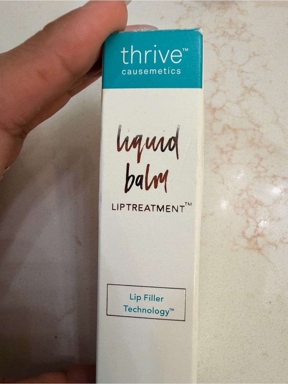 Thrive Causemetics White Box with Teal Branding